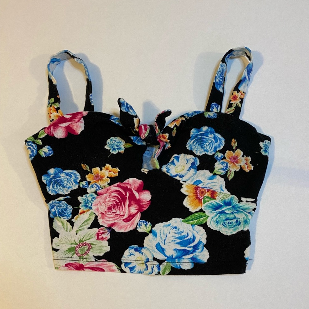 CR Crop Top - Floral